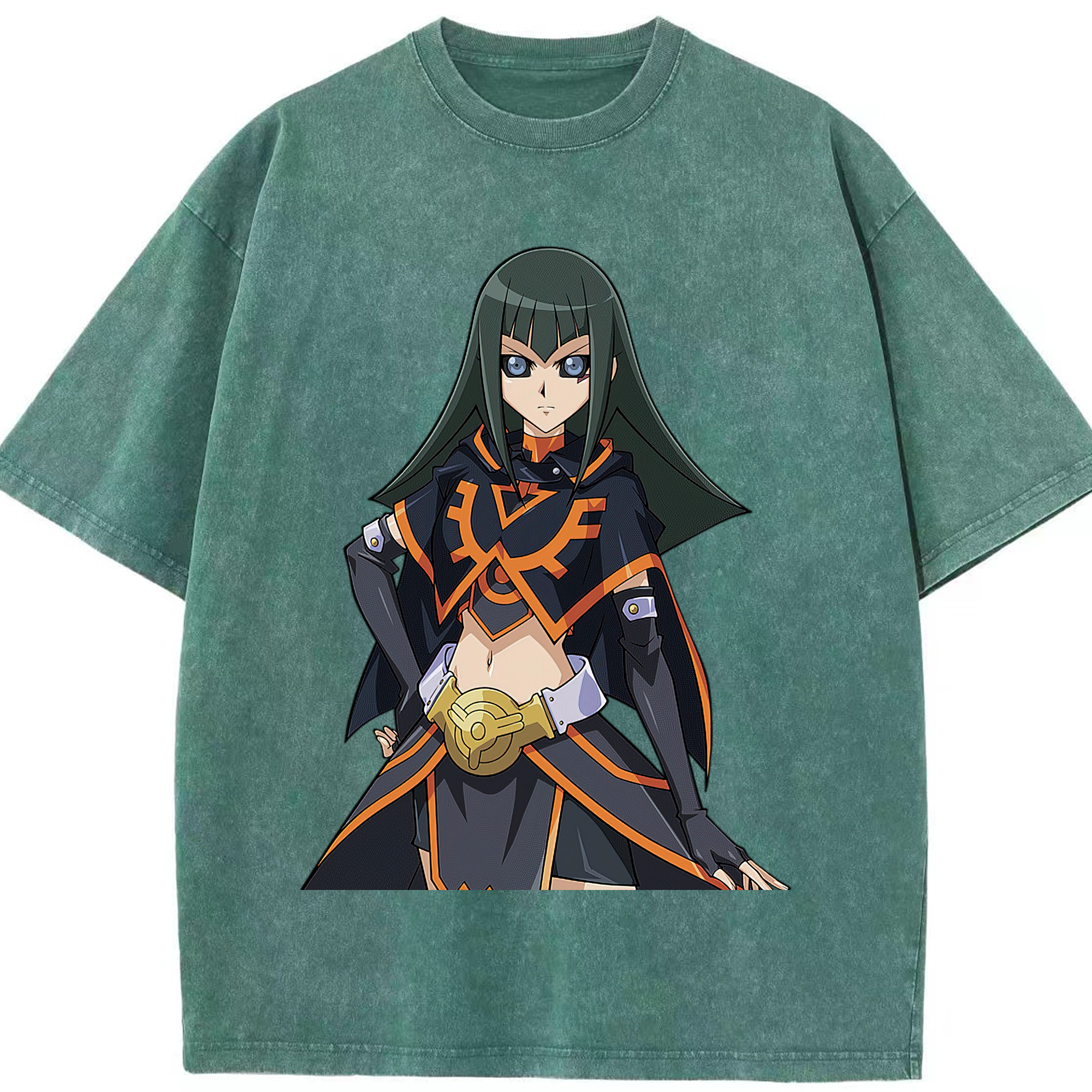 （画像用） 遊☆戯☆王 Yu-Gi-Oh! 綿100% ヴィンテージ風 半袖Tシャツ（フロントプリント）